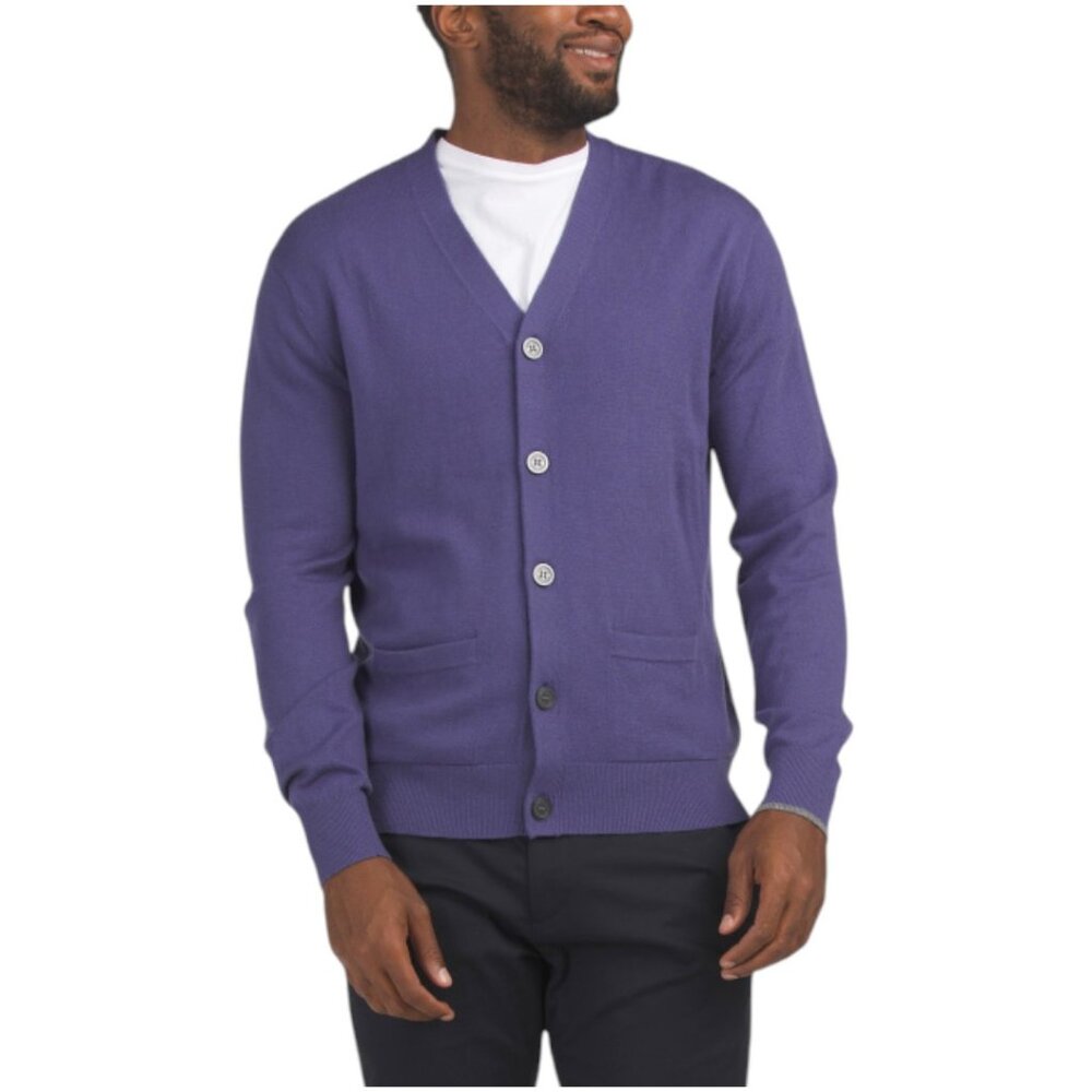 GREYSON Merino Wool Blend Cheyenne Cardigan Sweater